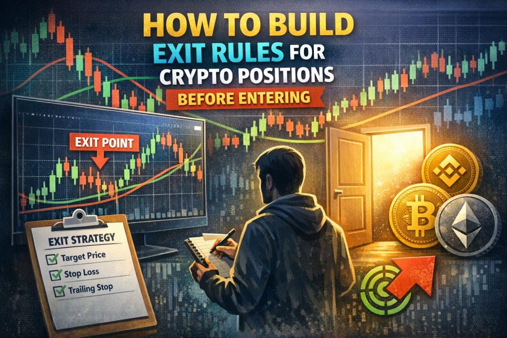 How to Build Exit Rules for Crypto Positions Before Entering