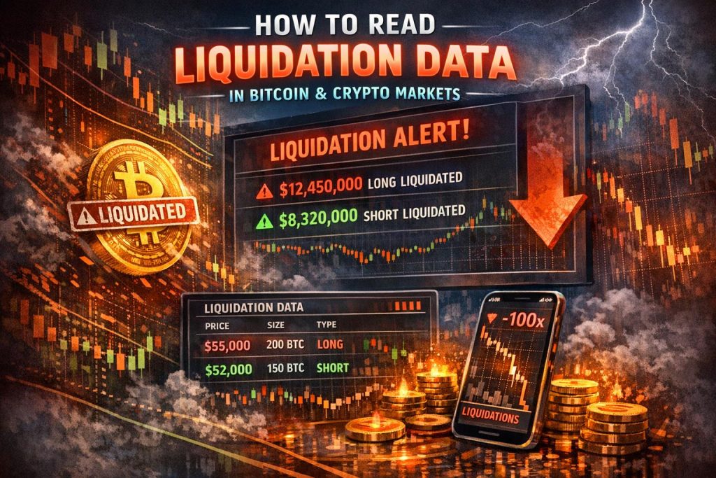 How to Read Liquidation Data in Bitcoin and Crypto Markets