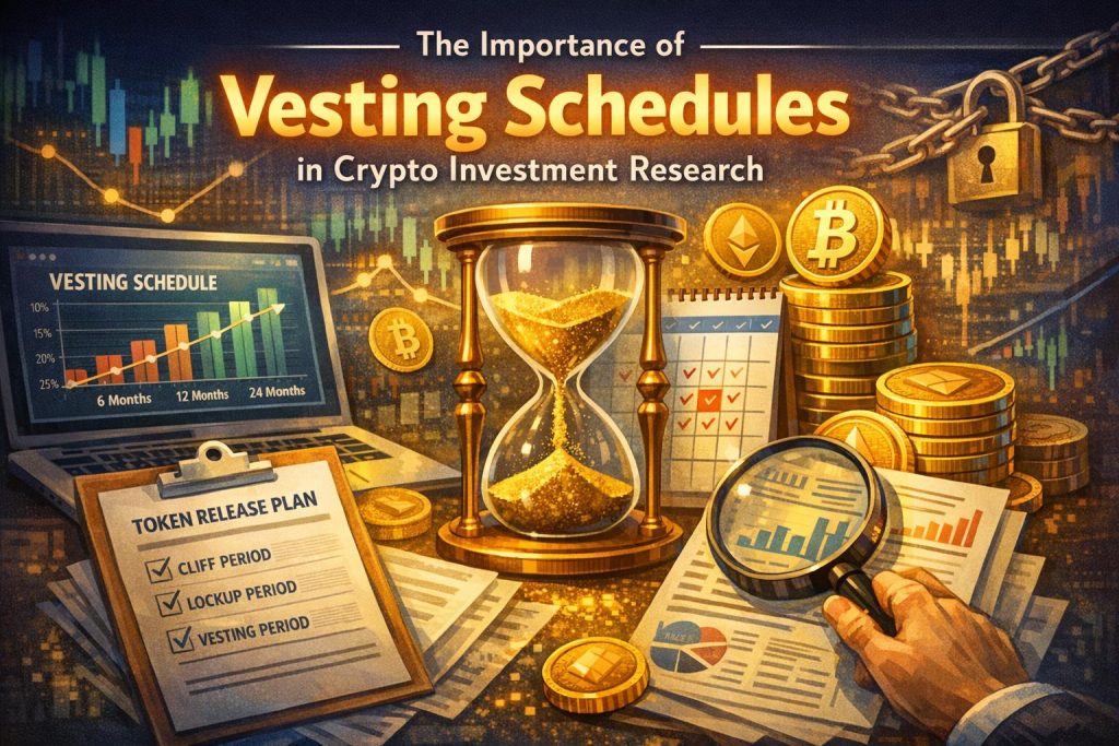 The Importance of Vesting Schedules in Crypto Investment Research
