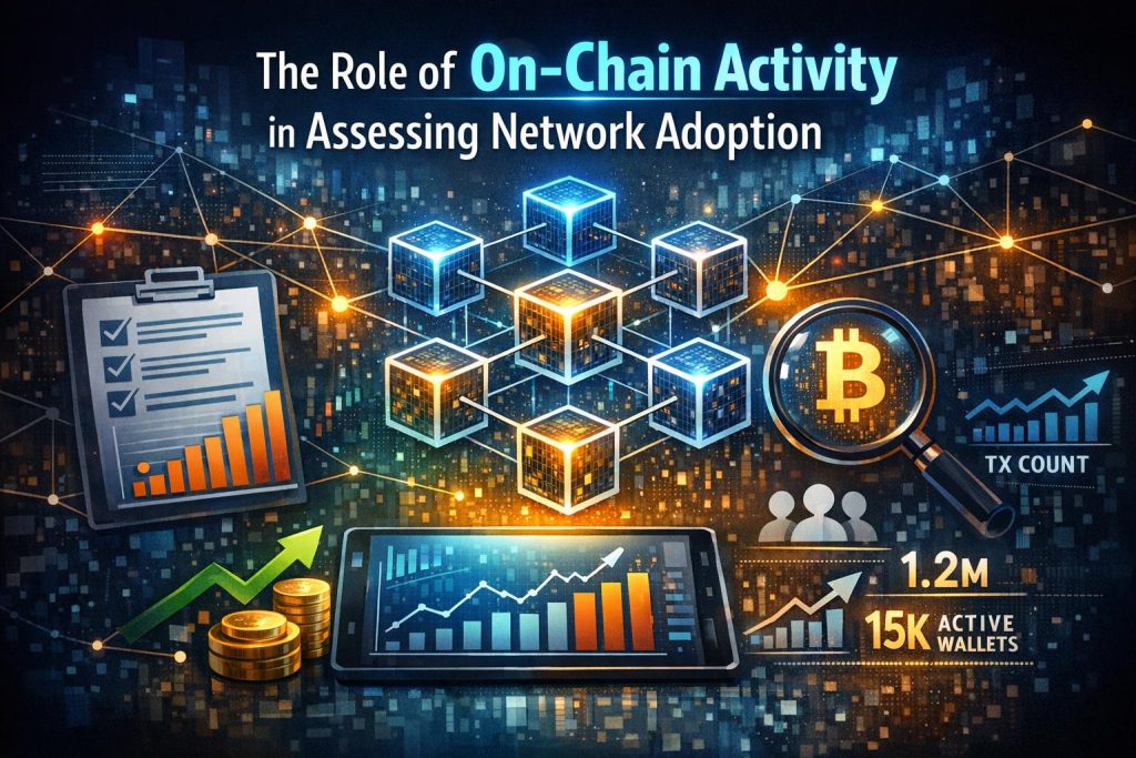 The Role of On-Chain Activity in Assessing Network Adoption